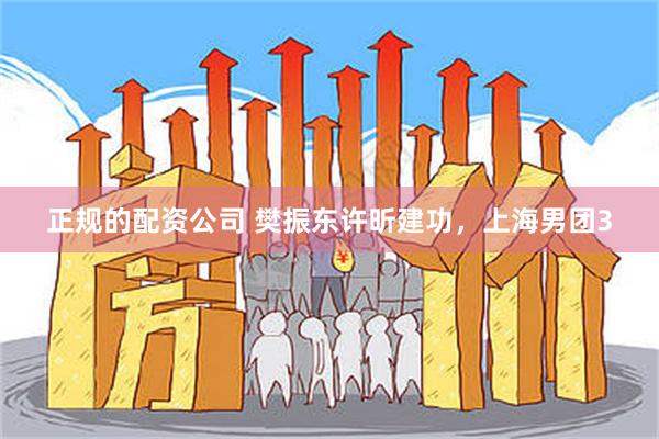 正规的配资公司 樊振东许昕建功，上海男团3