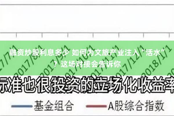 融资炒股利息多少 如何为文旅产业注入“活水”？这场对接会告诉你