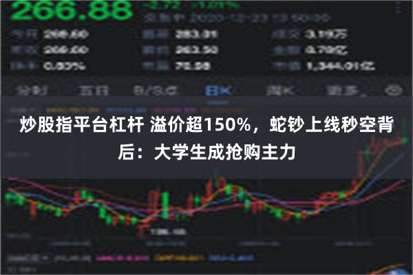 炒股指平台杠杆 溢价超150%，蛇钞上线秒空背后：大学生成抢购主力